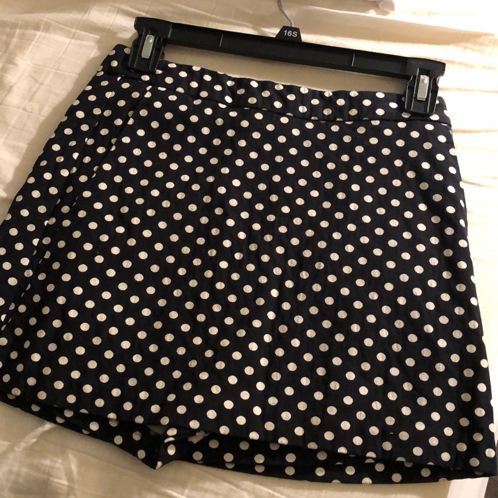 Zara trafaluc polka dot skirt